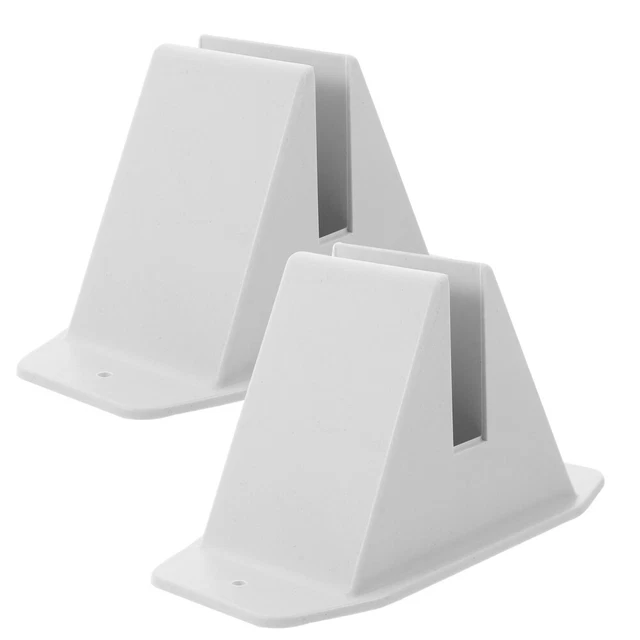 2 Pcs Plastic Fence Base for Small Campus Suite Accessories