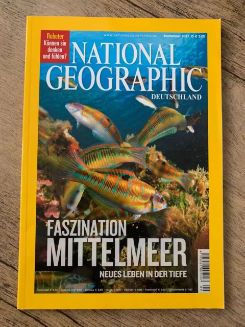 National Geographic - Hefte, Magazine - Auswahl