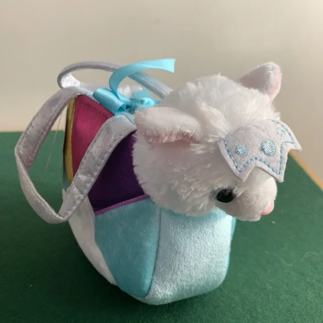 Aurora Fancy Pals Princess Cat In Rainbow Pet Carrier 8” Rrp £19.99