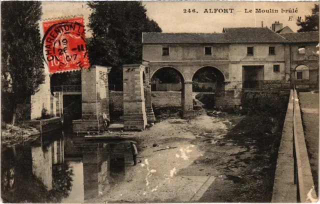 CPA MAISONS-ALFORT Le Moulin Brule (1352809)