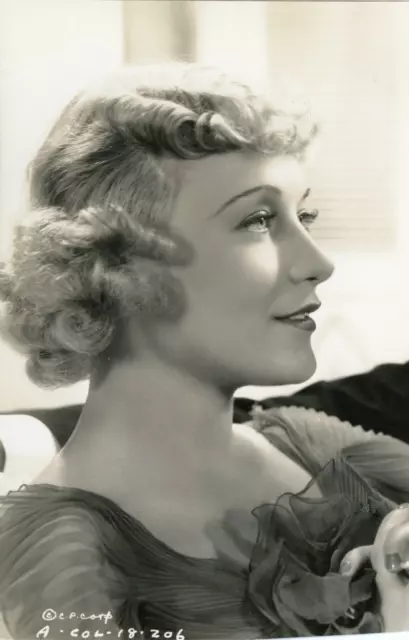 Actrice Grace Moore dans "Aimez-moi toujours ", 1935, vintage silver print vinta