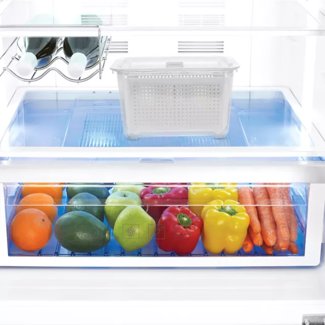 Sealing Storage Containers Fridge Organizer Boxes Baskets for Fruit