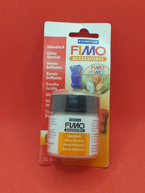Barniz brillante a base de agua FIMO 35 ml negro