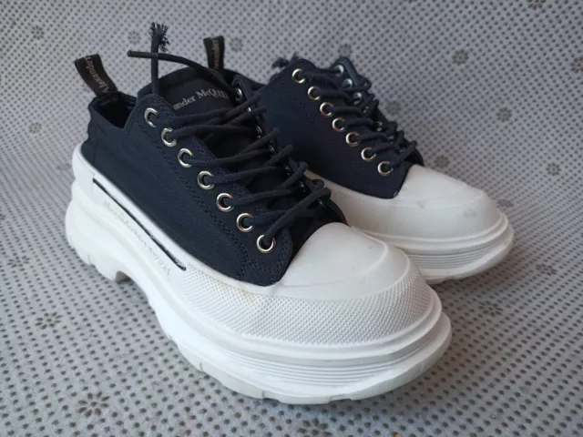 Alexander McQueen Tread Slick Sneakers Size 39