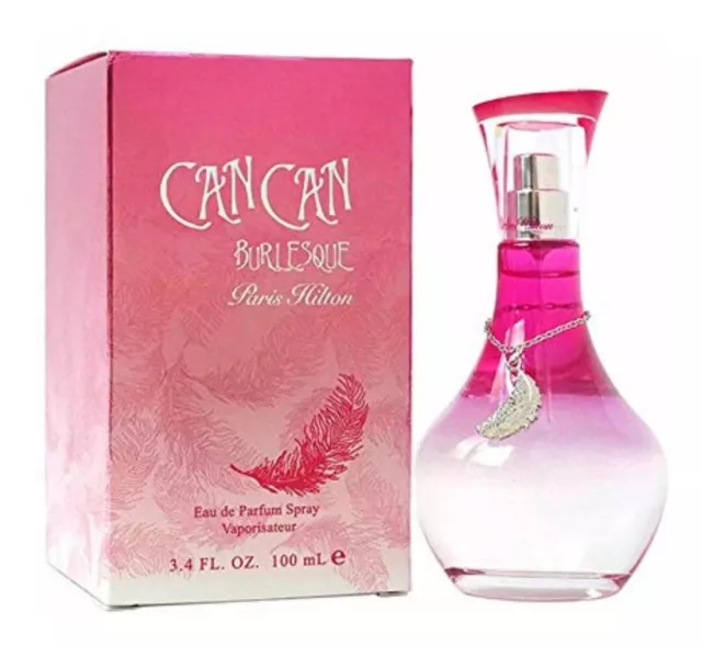 Can Can Burlesque by Paris Hilton 3.4 oz EDP Spray Perfume for Women New in Box