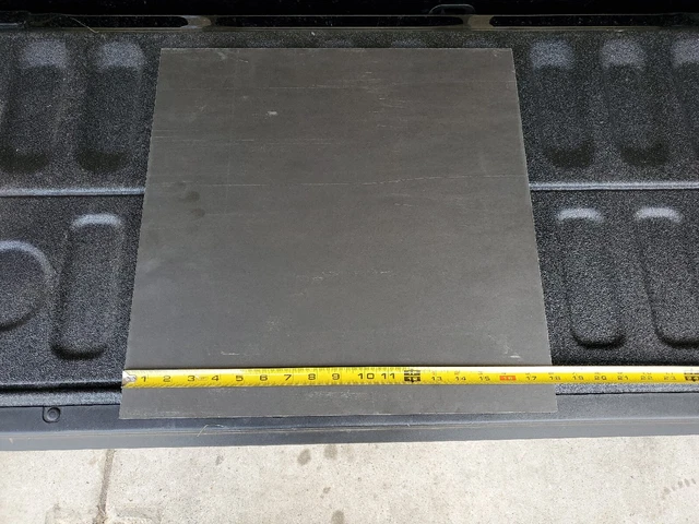 phenolic resin sheet 3/4"×18×18 Black