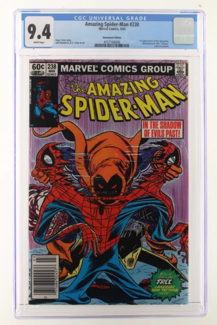 Amazing Spider-Man #238 - Marvel 1983 CGC 9.4 1st Appearance of The Hobgoblin