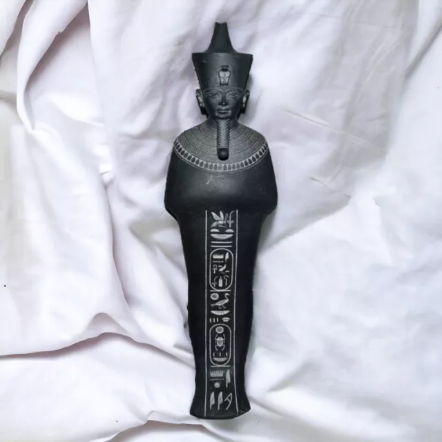 Ancient Egypt Antiquity Rare statue King Tutankhamun Ushabti Unique Egyptian BC