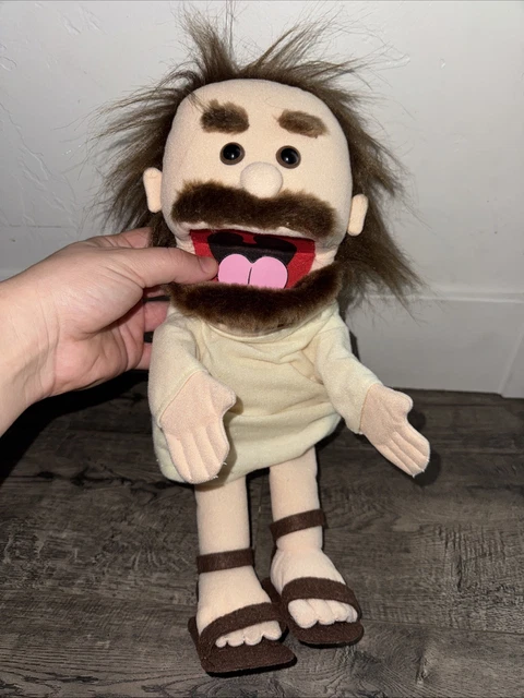 Marionnette à Main Chevalier - 28cm Multicolore - Peluche Douce Pour Jeux De Rôle Enfants