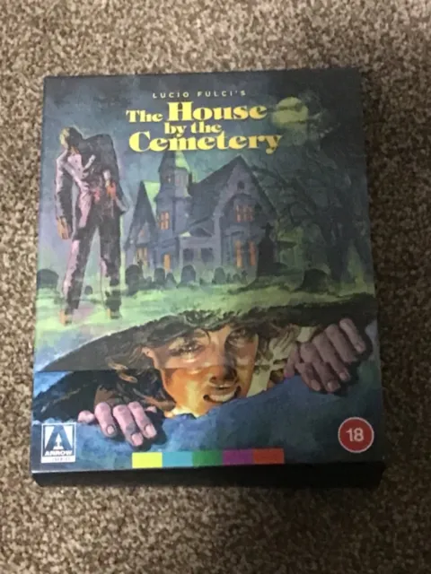 The House By The Cemetery (Arrow Limited Edition) Blu-ray - Like New - Free Post