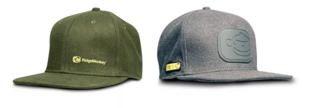 Ridgemonkey DropBack Apearel SnapBack Cap Hat Carp Fishing Headwear *New*
