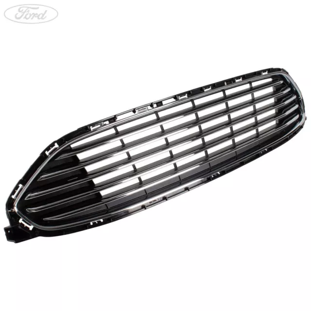 Original FORD S-MAX Galaxy vorderer Kühlergrill Carbon Schwarz 2015 1907447