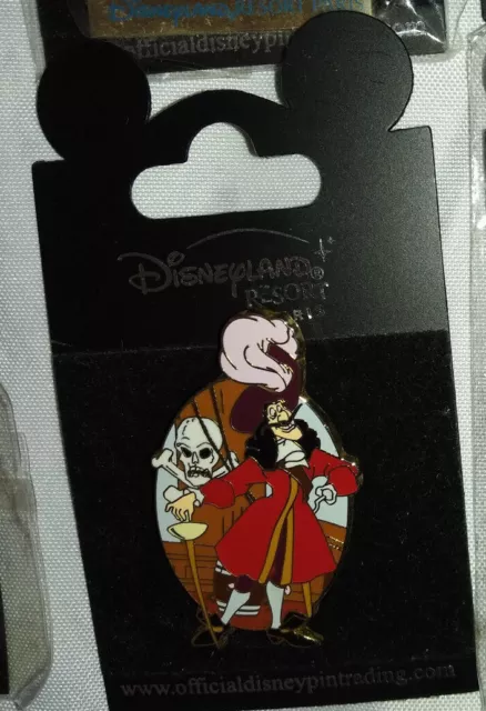 Captain Hook Return To Neverland Disney Land Paris Dlrp Dlp 2002 pin