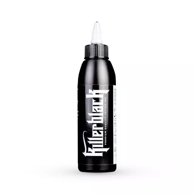 KillerBlack Tattoofarbe Dark Shading 150ml., EU Reach konforme tätowierfarbe