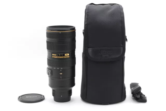 【MINT】Nikon AF-S Nikkor 70-200mm f/2.8 G ED VR II Lens From JAPAN