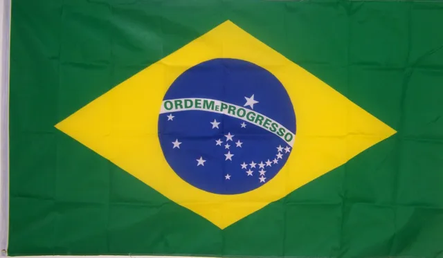 NEW 3ftx5 BRAZIL FLAG COUNTRY BANNER BRAZILIAN better quality usa seller
