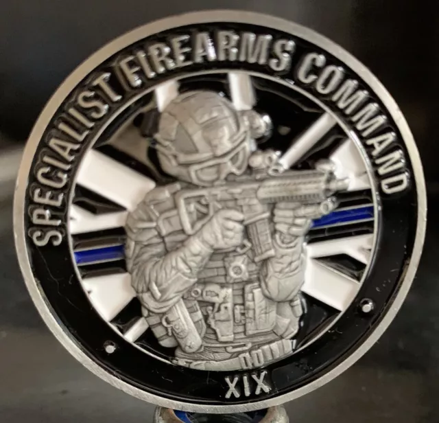 SCO19 XIX Metropolitan UK Police Challenge Coin SO19 CO19 ARV Armed Police