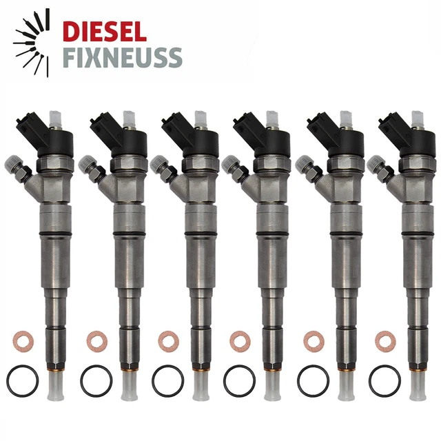 6 X FUEL Injector Diesel Bosch 306D1 BMW 330d E46 530d E39 X5 E53