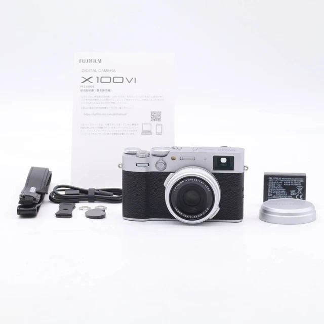 FUJIFILM X100VI camera SilverArgent