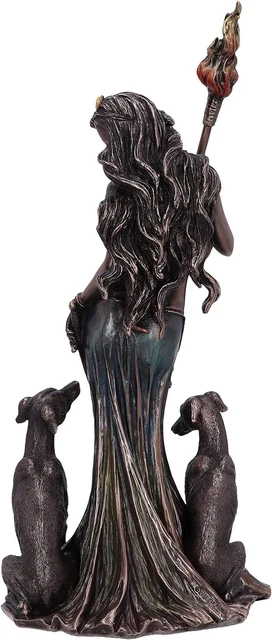 Mythological Examples NEMESIS NOW BRONZE Mythological Hecate Moon Goddess Figurine 34cm EUR ...