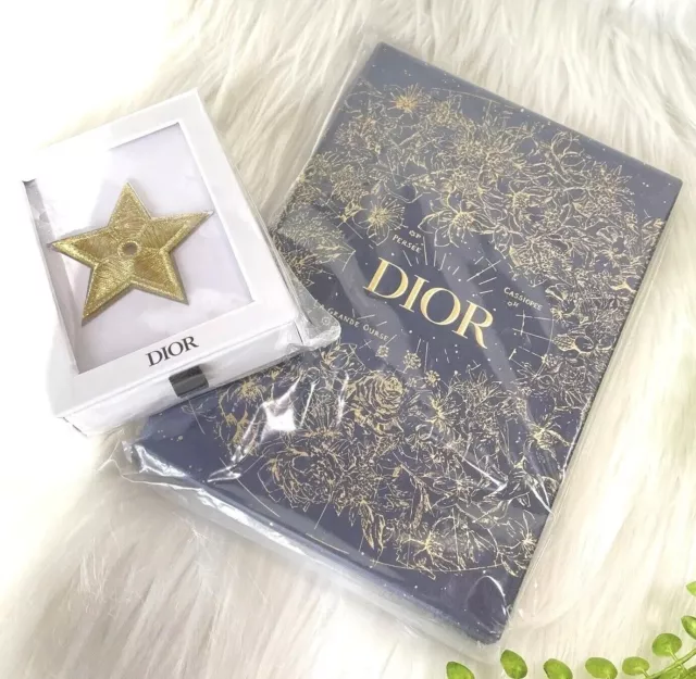Christian Dior Notebook & Star Pin 2022 Holiday VIP Gift