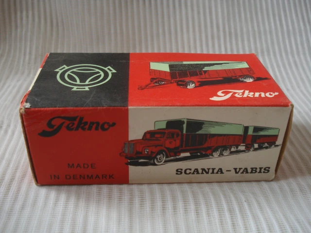 Märklin n° 8009 camion Krupp à ridelles + 2 remorques 8012 4