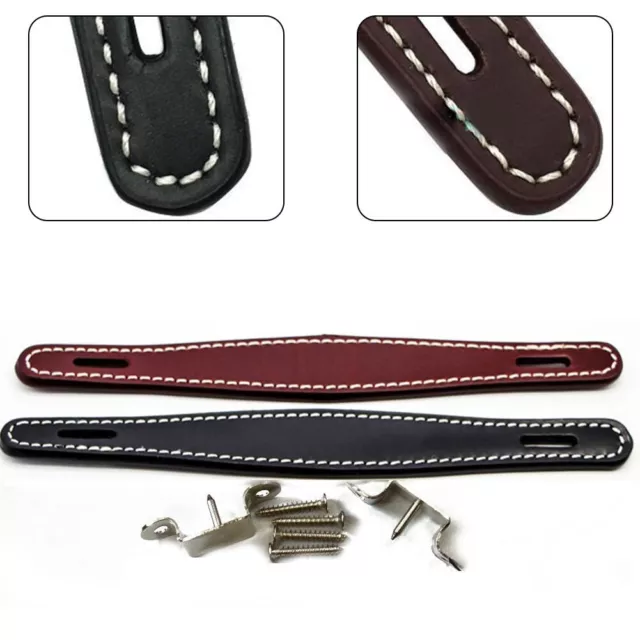 Replacement Leather AMP Handle Strap with Mounting Kit for FD Guitar Amplifiers