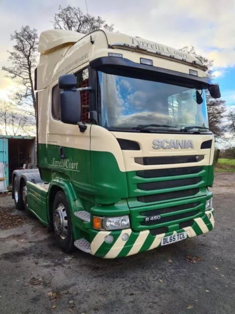 65 plate Scania r450 6 x2 tractor unit lorry 2016