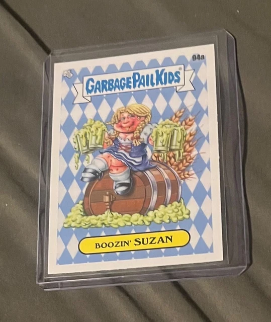 2021 Topps Garbage Pail Kids Go On Vacation Boozin' Suzan 94a GPK sticker