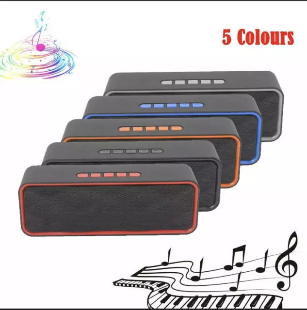 Wireless Bluetooth Speaker High Bass Portable  Stereo Loudspeaker