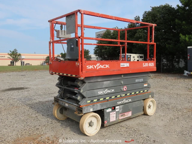 2016 Skyjack 4626 26' Electric Scissor Lift Man Aerial Platform bidadoo