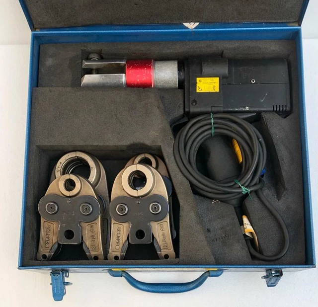Klauke Unp 2/115 Electric Crimping Tool With 4 Die Sets 110V