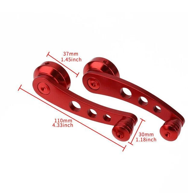 11.5cm 2PCS Car Interior Manual Door Window Winders Crank Handles Accessories
