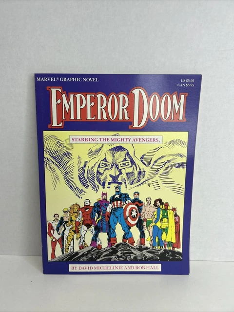 Marvel Graphic Novel 27  Emperor Doom starring the Mighty Avengers 1987