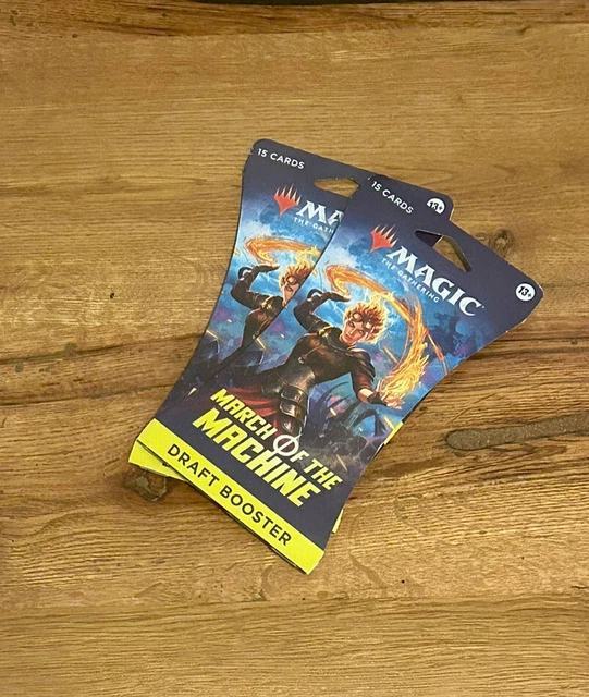 Magic The Gathering: March of the Machine - Draft Booster Packs (Set Of 2 Packs)
