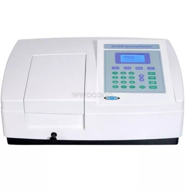 UV/VIS Ultraviolet Visible Spectrophotometer Single BEAM(190-1100NM±1NM0.5N ex