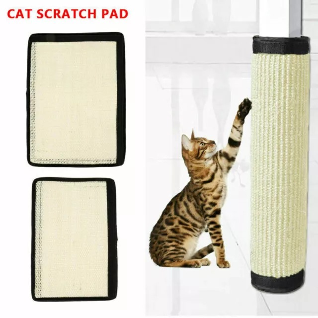 Kratzbrett Katze Sisalmatte Wand Katzenkratzbrett Kratzecke Pad Scratchereppich