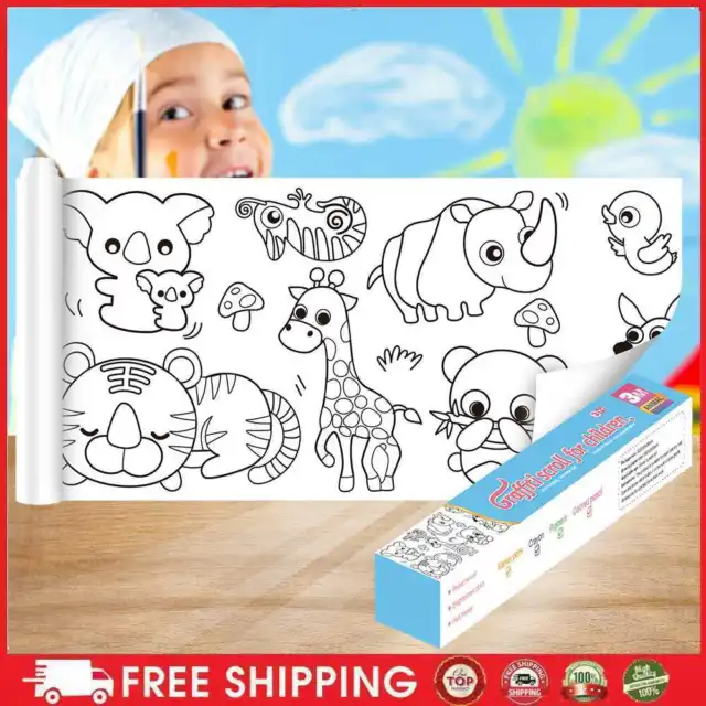Hágalo usted mismo Papel de relleno de color cortable con lápiz multiusos para niños regalo de cumpleaños