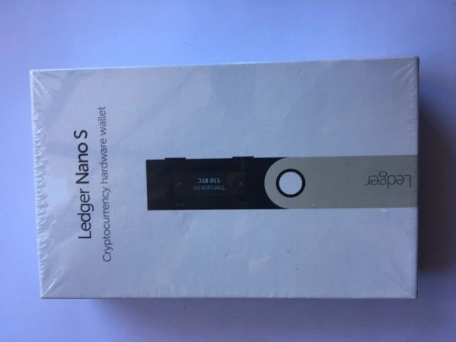 Ledger Nano S - Cryptocurrency Hardware Wallet