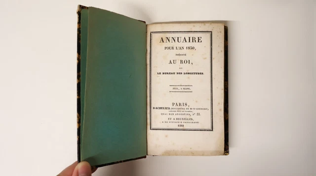 ANCIEN LIVRE ANNUAIRE du bureau des longitudes Marine Machines Vapeur 1830  EUR 110,00 - PicClick FR