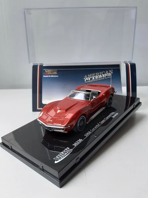 Chevrolet Corvette cabriolet 1/43 – H Miniature – vente de voitures