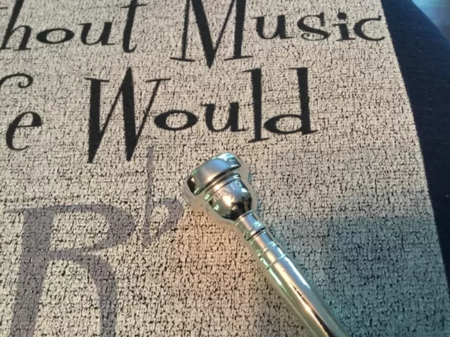 Apollo Trumpet Mouthpiece. Just Re-Silvered Apollo Trumpet Mouthpiece. Just Re-Silvered