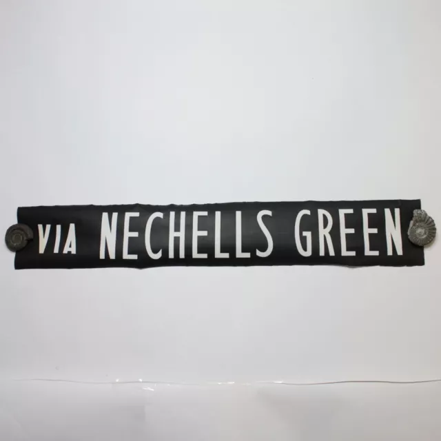 Nechells Green Bus Jalousie Ziel Vintage 1975 Siebdruck Leinen Midlands
