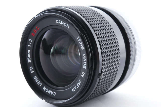 [MINT+]  Canon FD 35mm f/2 S.S.C SSC Wide Angle Manual Focus Lens From JAPAN #71