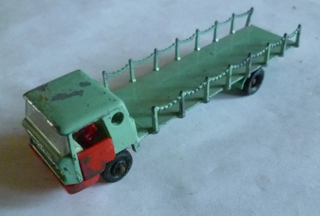 Camion Majorette Bernard Chaines – Miniature Métal 1:100 – Collection état Correct