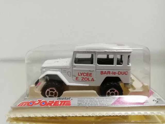 Majorette 1987 Toyota Land Cruiser 4x4 1/53 #277 Refuge Spa - Miniature Neuf En Blister