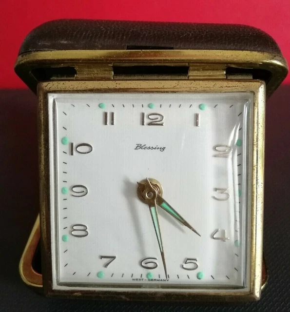 Orologio da viaggio Blessing West - Made in Germany - anni  60 Vintage