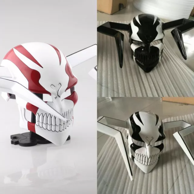 Bleach kurosaki Ichigo Tensa Bankai Face Mask Cosplay Helmet Halloween Prop  Mask