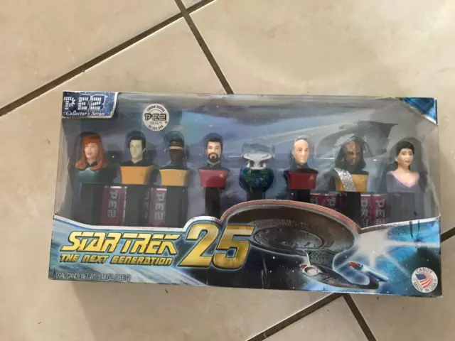 Star Trek 25th Anniversary PEZ Collectors Set 2012 Original Series.