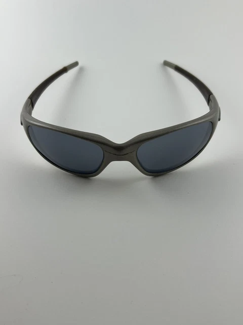 Oakley Straight Jacket Metallic Sand Black Iridium 04-039 Gen 1 Platinum RARE